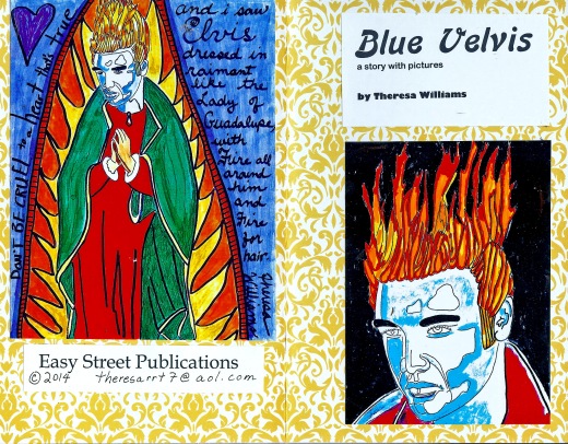 Front and back cover of BLUE VELVIS